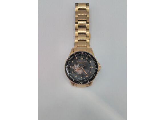 Image Montre Homme MASERATI Montre maserati sfida diamonds Acier Doré 44 mm