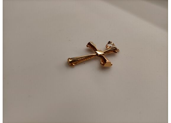 Image Pendentif Croix Or jaune