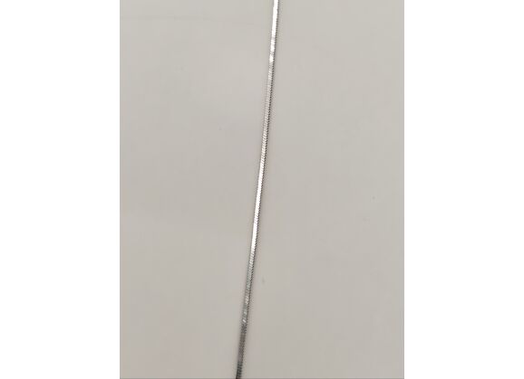 Image Collier Argent Pierre violette