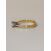 Image Bague Solitaire Or jaune Oxyde de zirconium