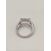 Image Bague Or blanc Améthyste Diamant