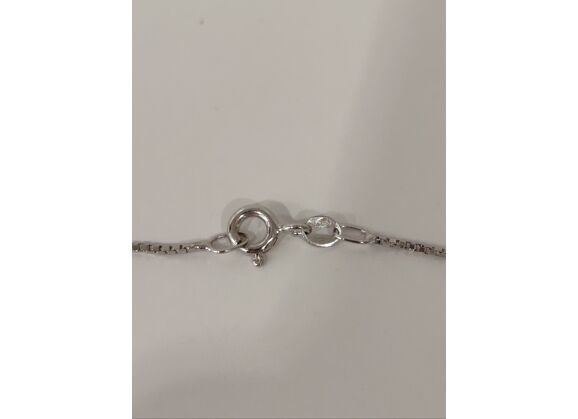 Image Collier Or blanc