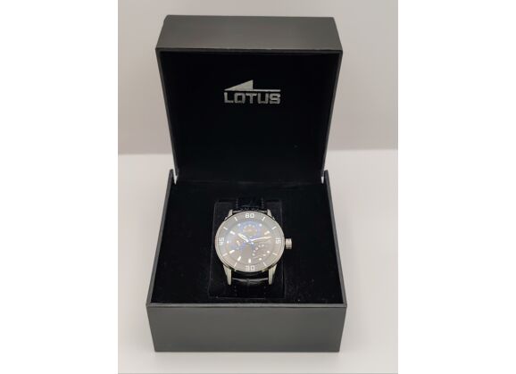 Image Montre Homme L15798-4 Cuir Noir 40 mm