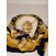 Image Foulard BALMAIN Carré de soie Soie Crème et bleu