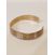 Image Bracelet Jonc Plaqué or