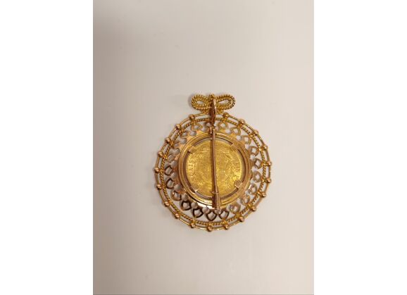 Image Pendentif Or jaune