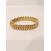 Image Bracelet Or jaune Maille américaine