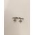 Image Boucles d'oreilles Or blanc Saphir