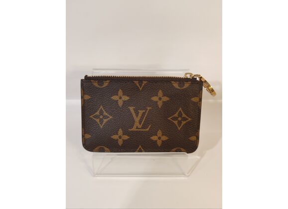 Image Portefeuille LOUIS VUITTON Toile enduite Marron