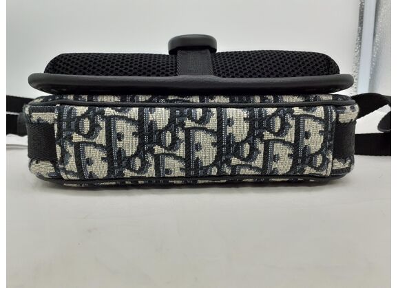 Image Sac à main DIOR Porté épaule Tissu Noir
