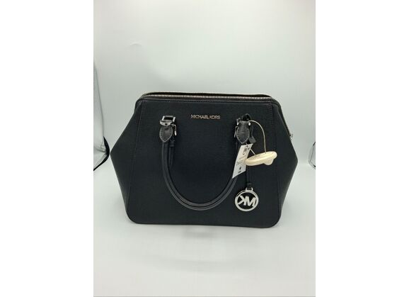 Image Sac à main MICHAEL KORS Charlotte Porté croisé Cuir Noir