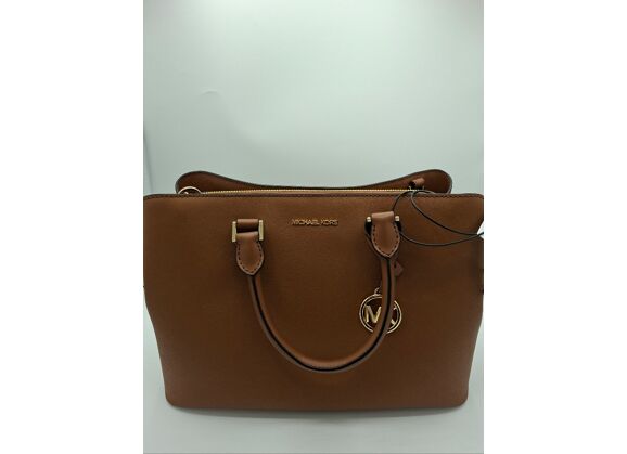 Image Sac à main MICHAEL KORS Jet Set Porté épaule Cuir Marron