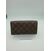 Image Portefeuille LOUIS VUITTON Sarah Toile enduite Marron