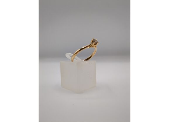 Image Bague Or blanc Diamant Sans