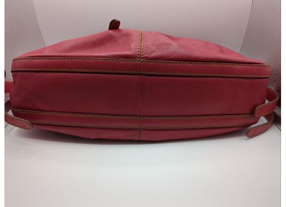 Image Sac à main LANCEL Angelina Porté épaule Cuir Framboise