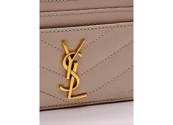 Image Portefeuille Cassandre Cuir Ecru