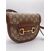 Image Sac à main GUCCI Horsebit 1955 Porté croisé Cuir Marron