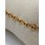 Image Bracelet Or jaune Maille grains de café