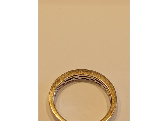 Image Bague Or blanc Diamant Rubis