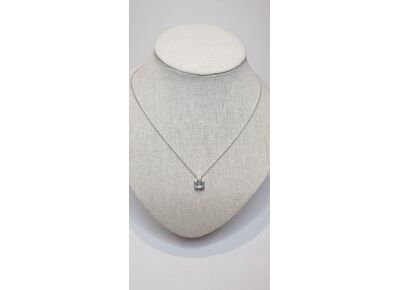 Image Collier Or blanc Diamant Diamant