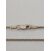 Image Collier Or blanc Maille palmier