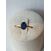 Image Bague Or jaune Saphir
