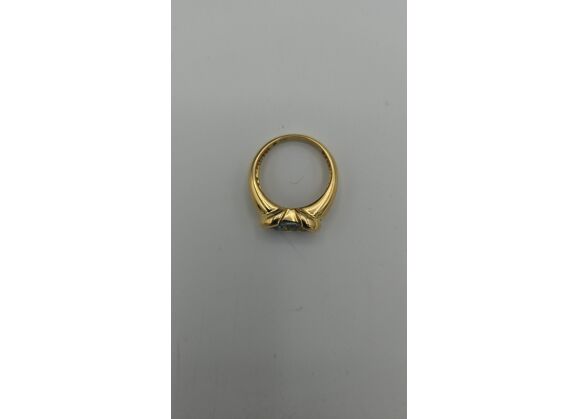 Image Bague Or jaune Topaze