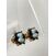 Image Boucles d'oreilles Or jaune Camée Perle