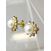 Image Boucles d'oreilles Or jaune Perle Pierre blanche