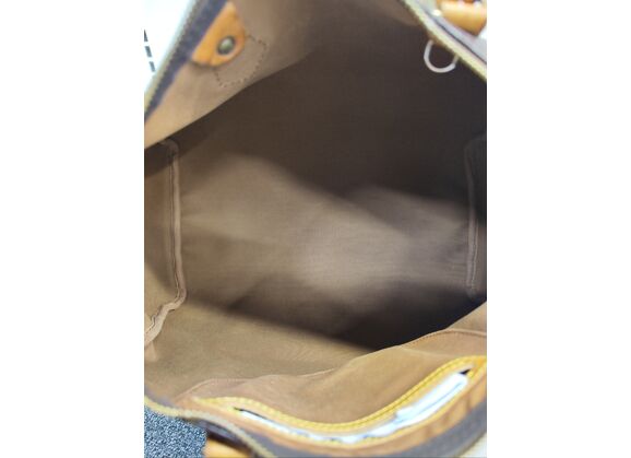 Image Sac à main LOUIS VUITTON Speedy 35 Porté main Cuir Marron