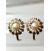 Image Boucles d'oreilles Or jaune Perle Sans