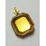 Image Pendentif Or jaune Pierre rouge Sans