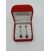 Image Boucles d'oreilles Or blanc Saphir Diamant