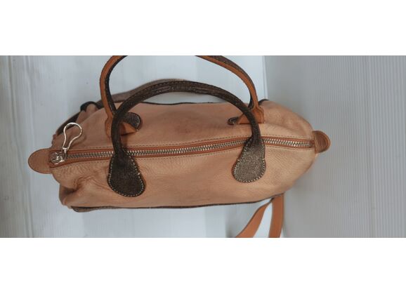 Image Sac à main LANCASTER Porté croisé Cuir Rose