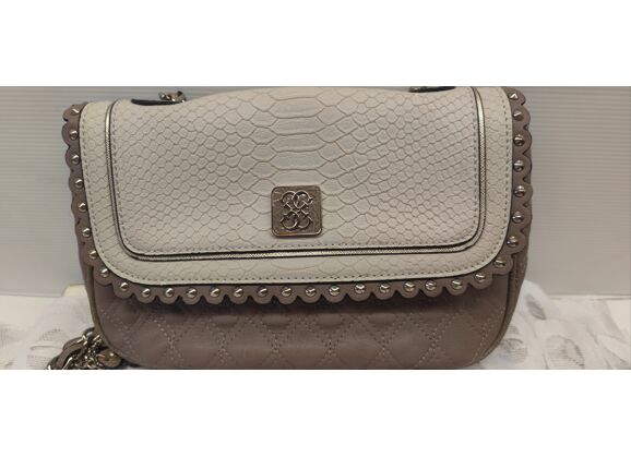 Image Sac à main GUESS Porté épaule Synthétique Gris