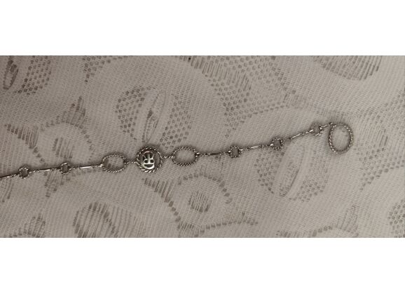 Image Bracelet Argent Maille ovale