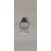 Image Bague Argent Pierre bleue