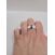 Image Bague Argent Oxyde de zirconium