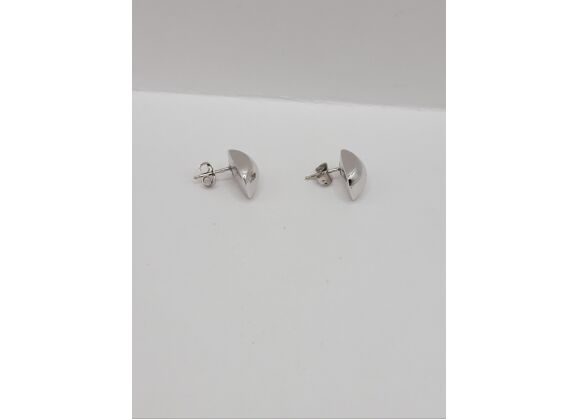 Image Boucles d'oreilles Or blanc