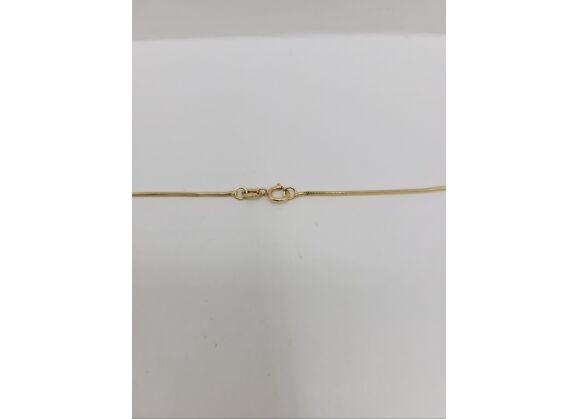 Image Collier Or jaune Emeraude Diamant