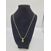 Image Collier Or jaune Emeraude Diamant