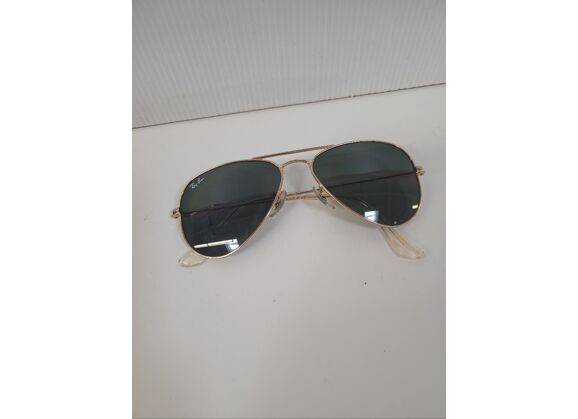 Image Lunettes de soleil Aviator Métal Doré 45 mm
