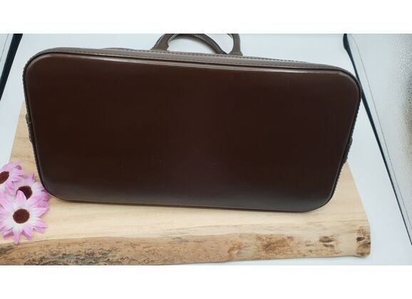 Image Sac à main LOUIS VUITTON Alma Porté main Cuir Marron