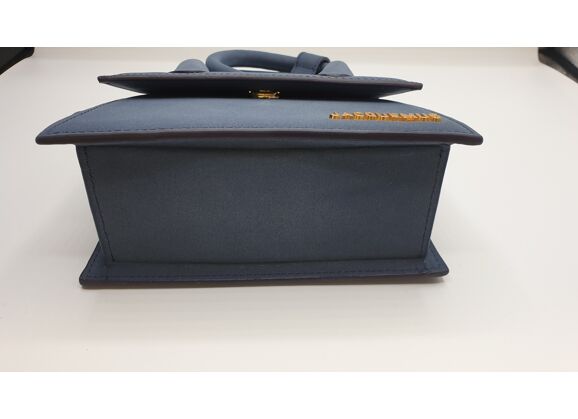 Image Sac à main JACQUEMUS Porté croisé Toile Bleu