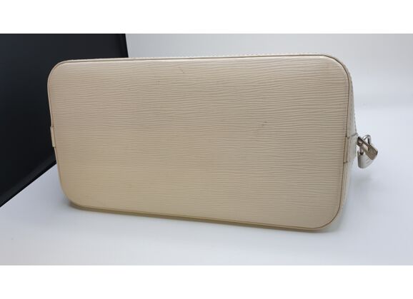 Image Sac à main LOUIS VUITTON Alma Porté main Cuir Beige