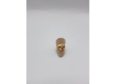 Image Bague Or rose Oxyde de zirconium Sans