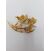 Image Broche Or empierré NON SIGNE Or jaune Diamants