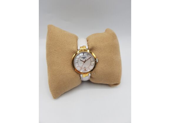 Image Montre Femme TISSOT Tissot Cuir Blanc 30 mm
