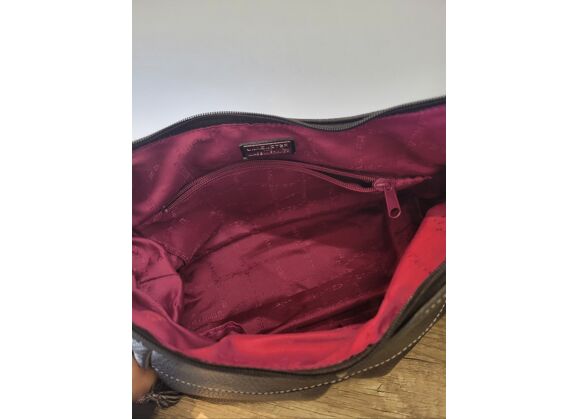 Image Sac à main LANCASTER Porté épaule Cuir Noir