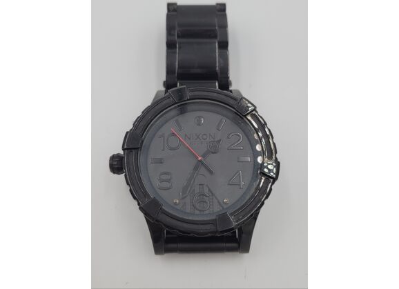Image Montre Homme NIXON 51-30 Acier Noir 51 mm
